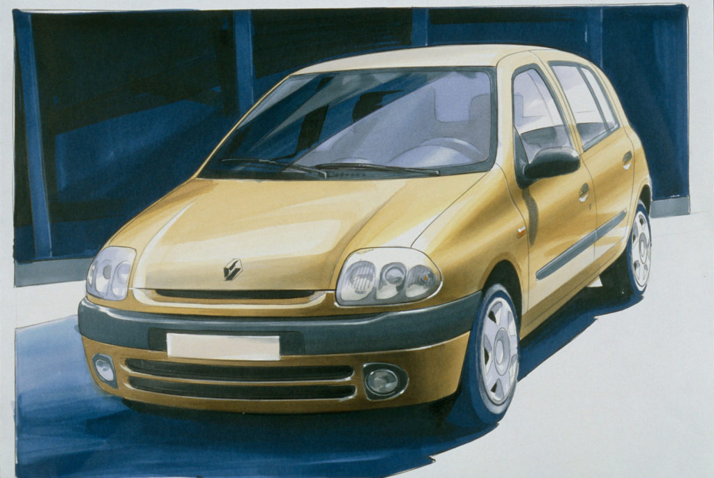 De Clio II uit 1997